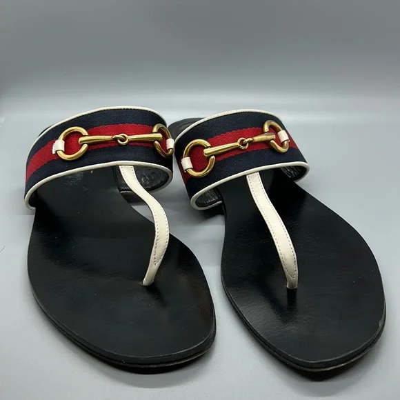 Gucci Horse-bit sandals. Size 40 - Picture 1 of 12